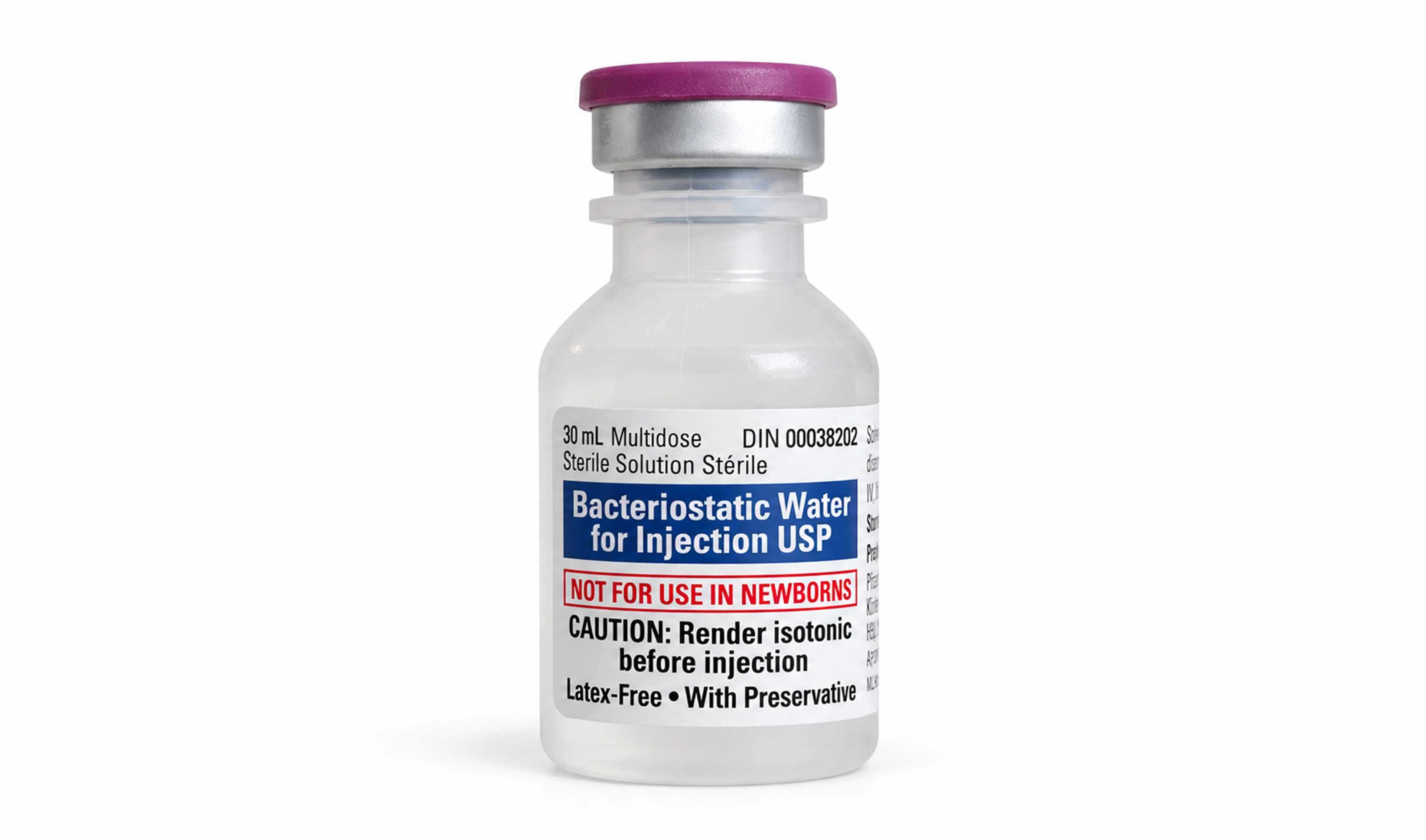 Pfizer Bacteriostatic Water Canada