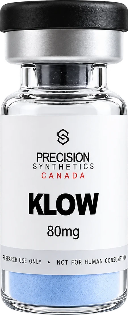KLOW 80 mg research blend vial